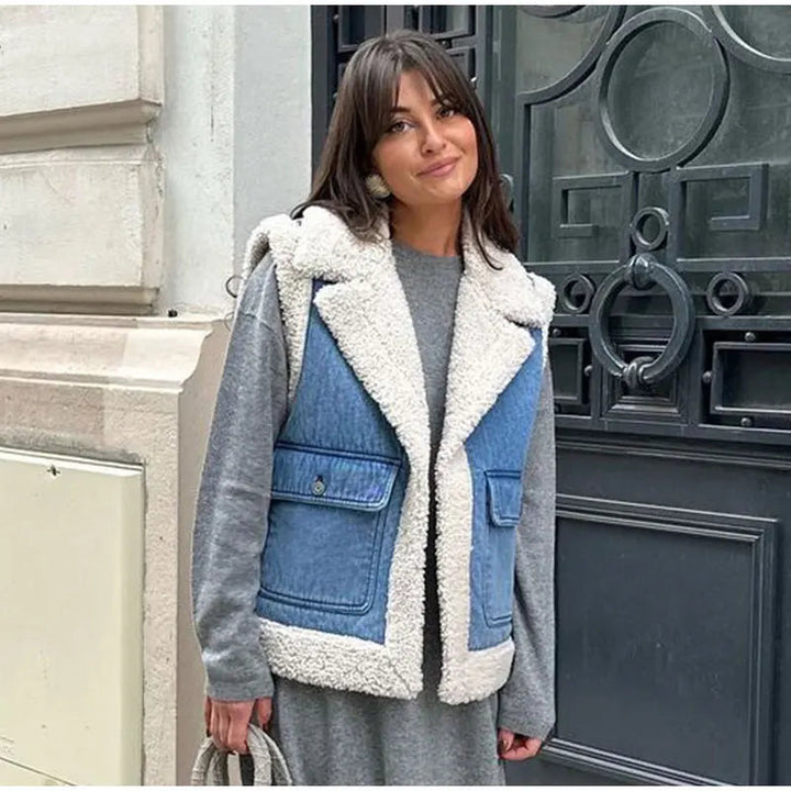 Amelia | Gilet Donna Elegante da Indossare a Strati