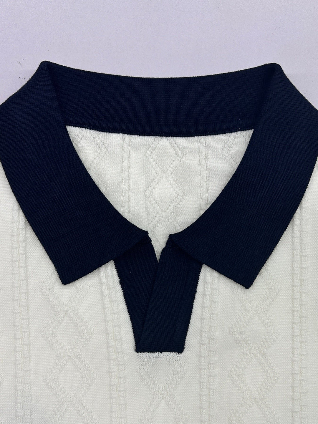 Barrett | Polo Shirt a Righe con Collo a Contrasto
