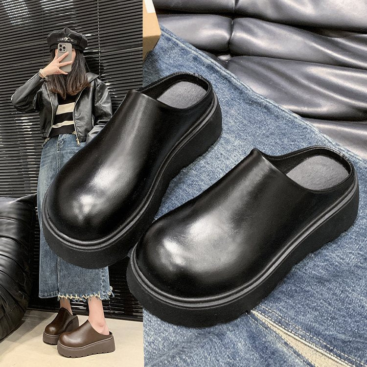 Grace | Zoccoli Donna Platform Eleganti in Ecopelle