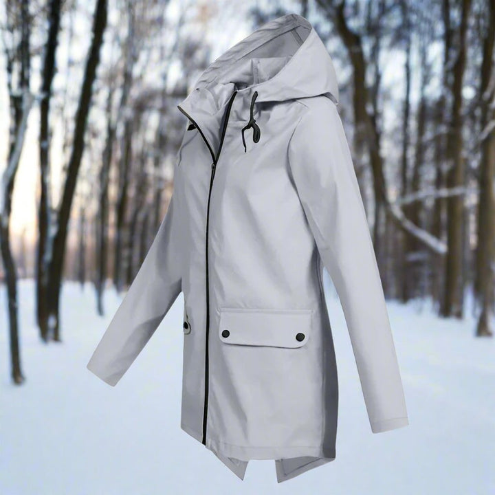 Daniela | Wasserdichte Jacke mit verstellbarer Kapuze