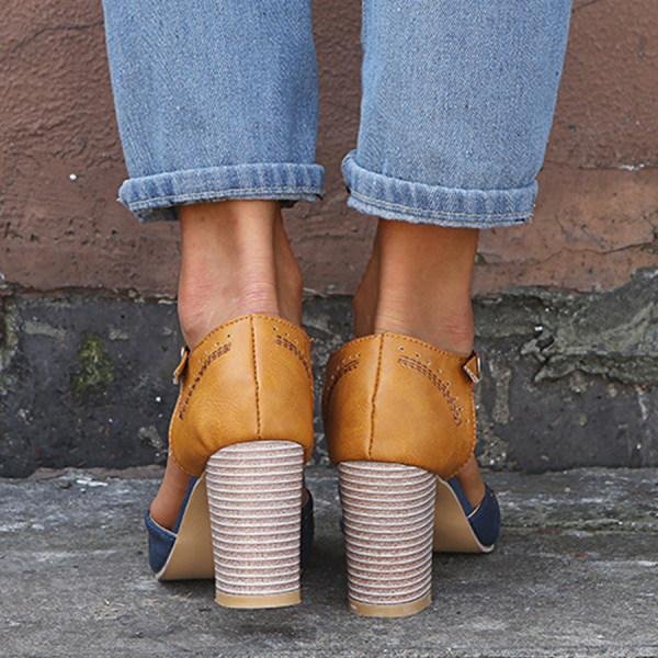 Marcella | Mary Janes con Tacco Blocco Timeless