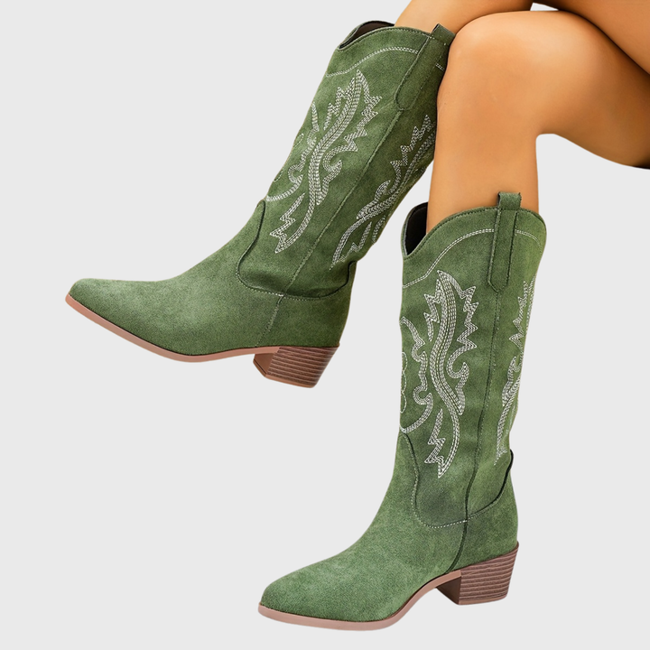 Marta | Western-Cowboystiefel für Damen mit weitem Schaft