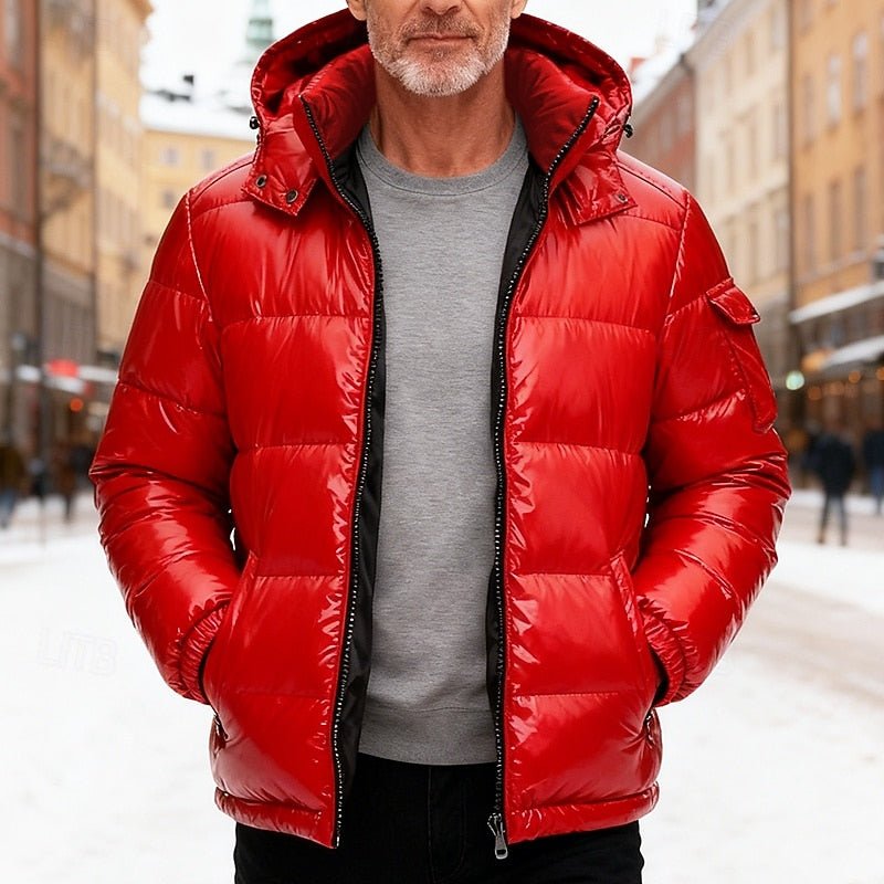 Carson | Giacca Puffer Isolata con Cappuccio