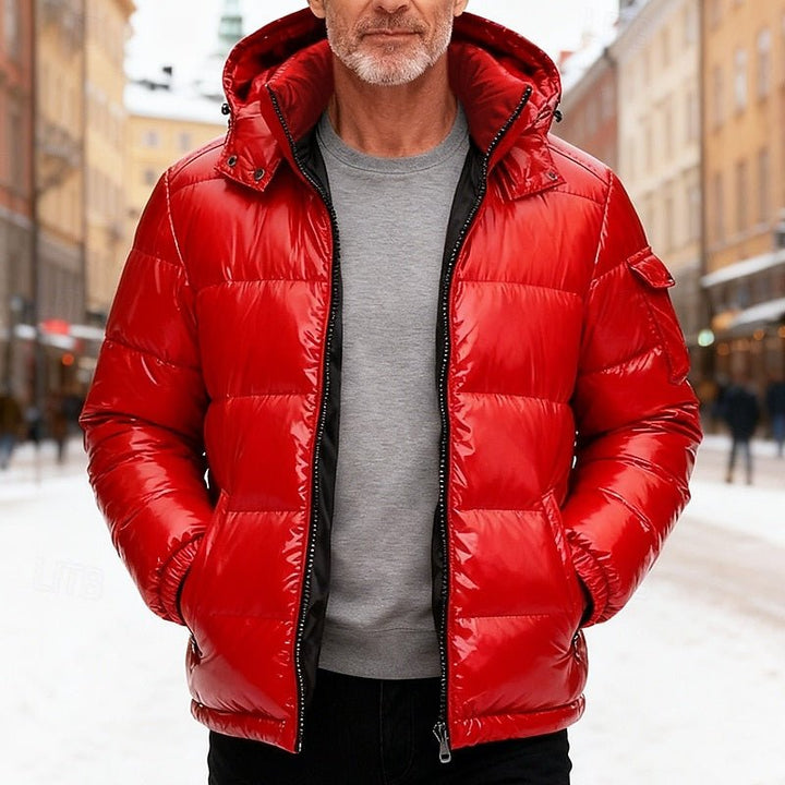 Carson | Giacca Puffer Isolata con Cappuccio