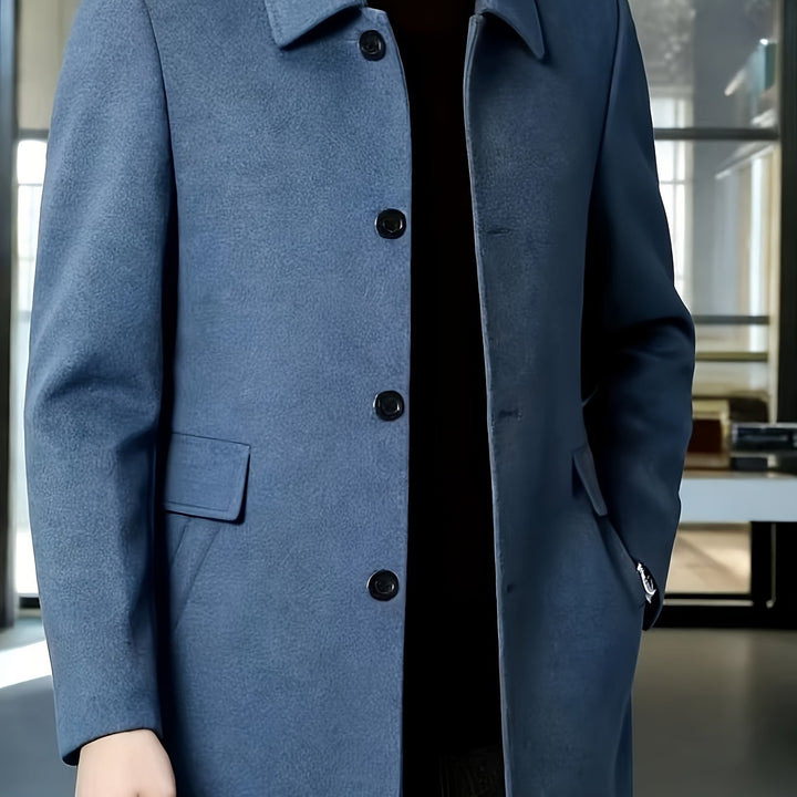Gerard | Cappotto Single-Breasted Elegante