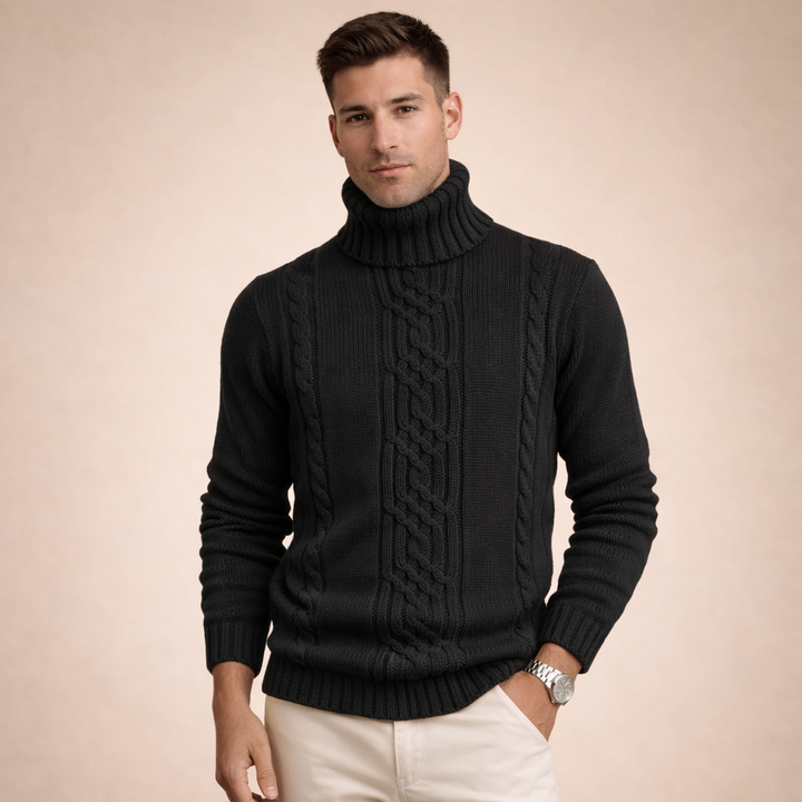 Alderik | Maglione a collo alto caldo ed elegante 6