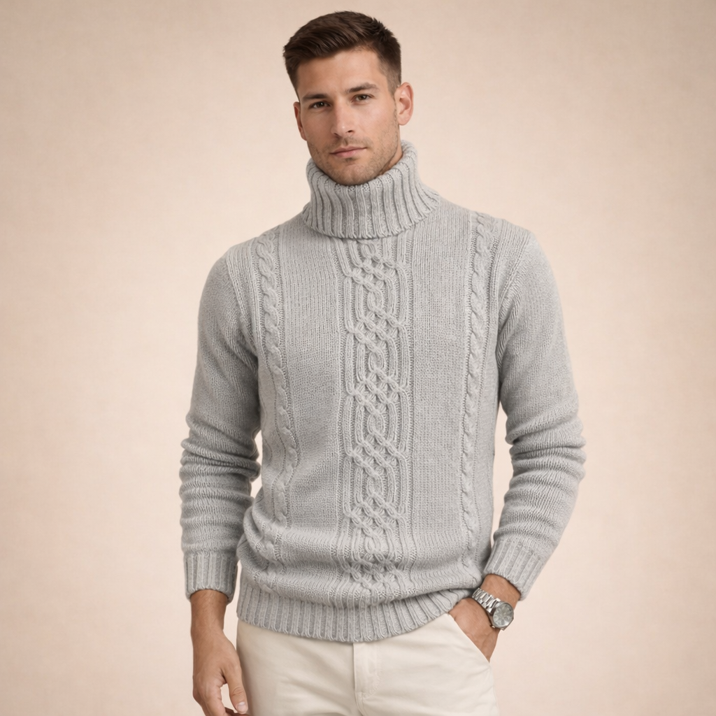Alderik | Maglione a collo alto caldo ed elegante 8