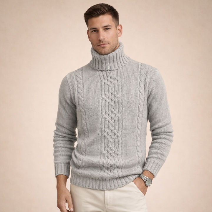 Alderik | Maglione a collo alto caldo ed elegante 8