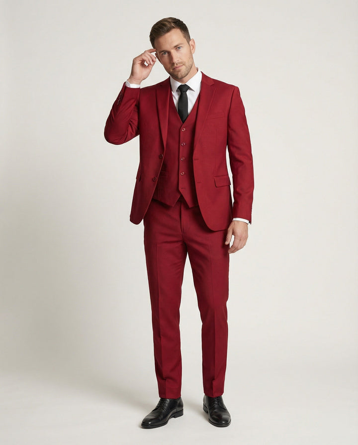 Alessandro | Elegante e Classico Abito da Uomo Tre Pezzi 0