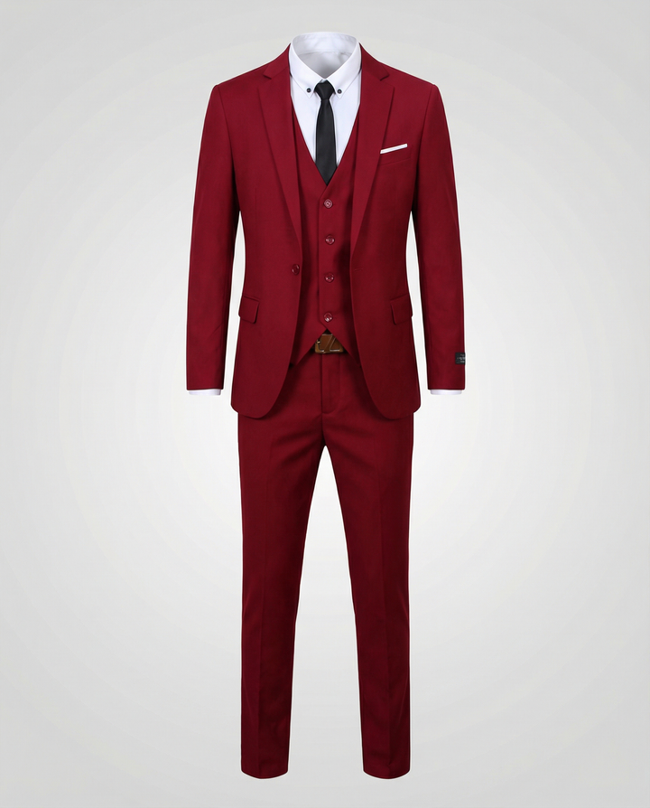 Alessandro | Elegante e Classico Abito da Uomo Tre Pezzi 4
