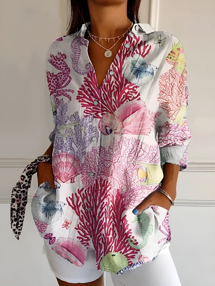 Alessia | Camicia Donna Casual Traspirante ed Elegante 0