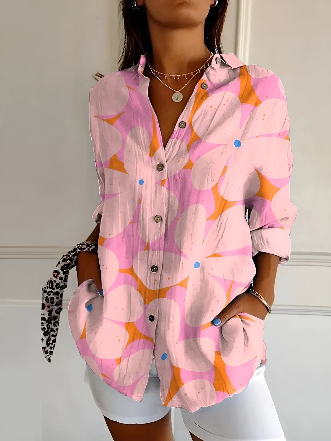 Alessia | Camicia Donna Casual Traspirante ed Elegante 1
