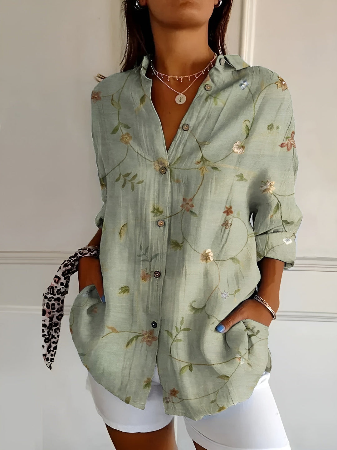 Alessia | Camicia Donna Casual Traspirante ed Elegante 2