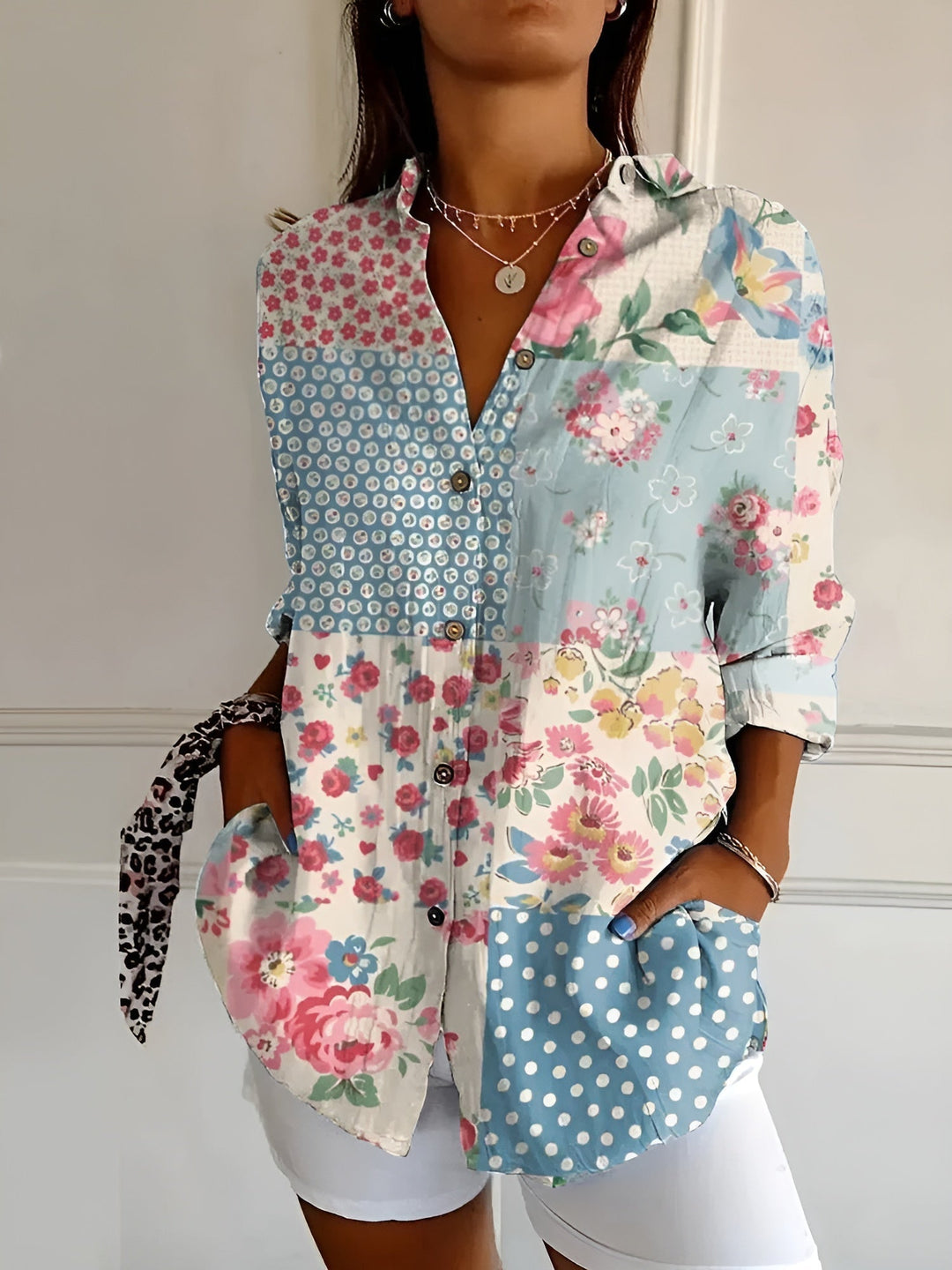 Alessia | Camicia Donna Casual Traspirante ed Elegante 3
