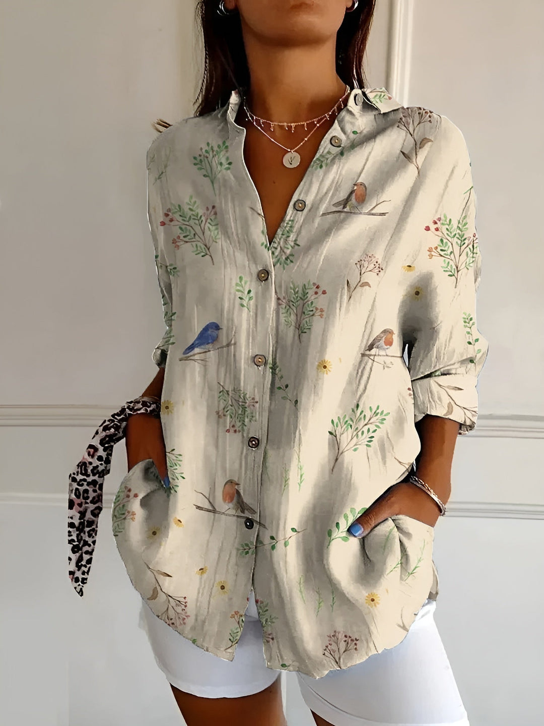 Alessia | Camicia Donna Casual Traspirante ed Elegante 4