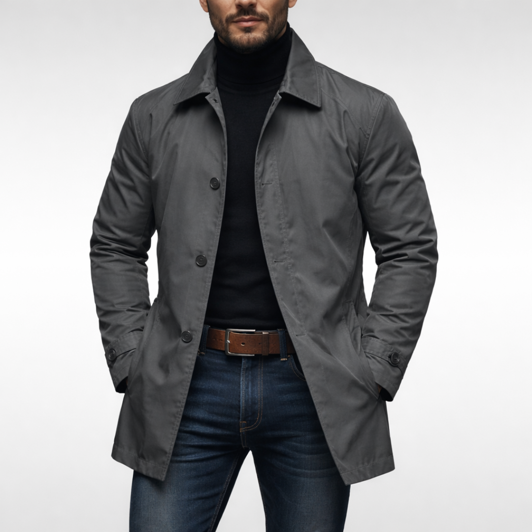 Alessio | Elegante Cappotto Uomo Invernale Impermeabile 0