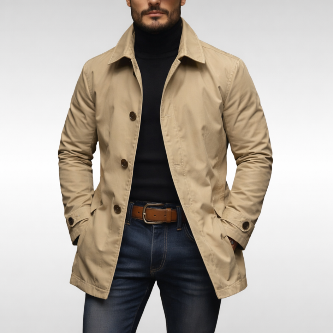 Alessio | Elegante Cappotto Uomo Invernale Impermeabile 7