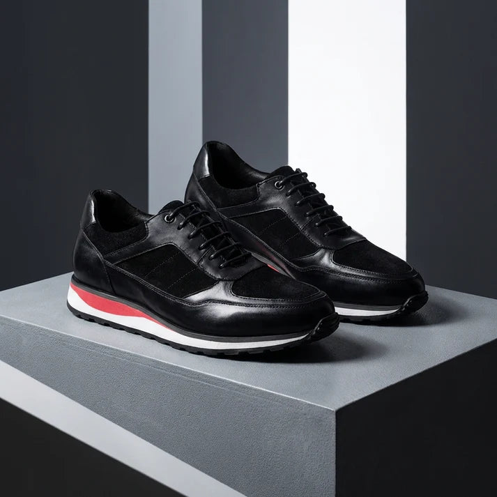 Alessio | Sneakers Uomo Eleganti Bianche in Pelle Comfort Versatile 1