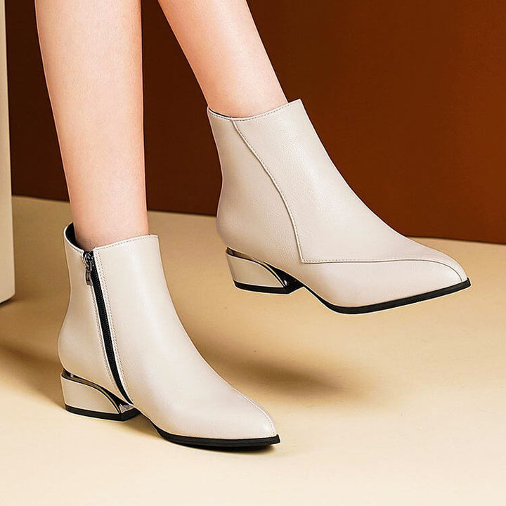 Alice | Stivaletti alla caviglia con tacco basso, eleganti e comodi 2
