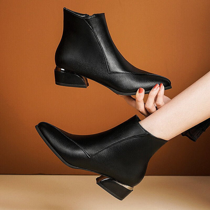 Alice | Stivaletti alla caviglia con tacco basso, eleganti e comodi 5