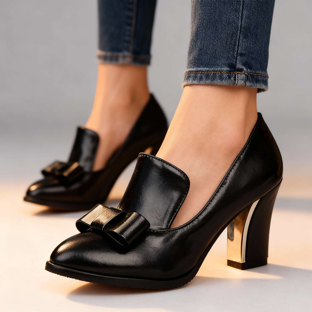 Alina | Décolleté Tacco Largo Elegante Comfort Femminile Classico 0