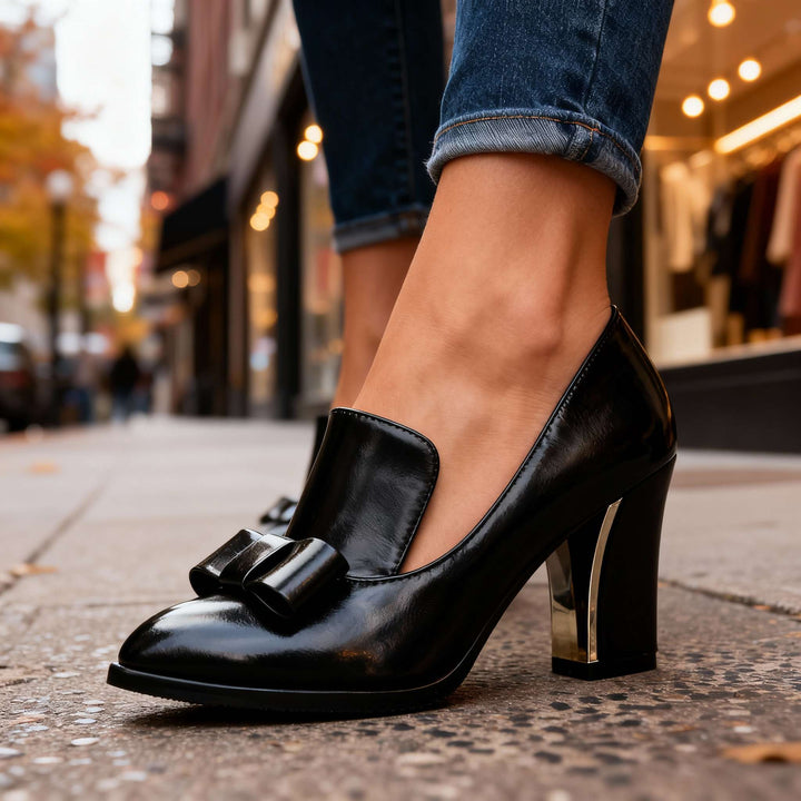Alina | Décolleté Tacco Largo Elegante Comfort Femminile Classico 1