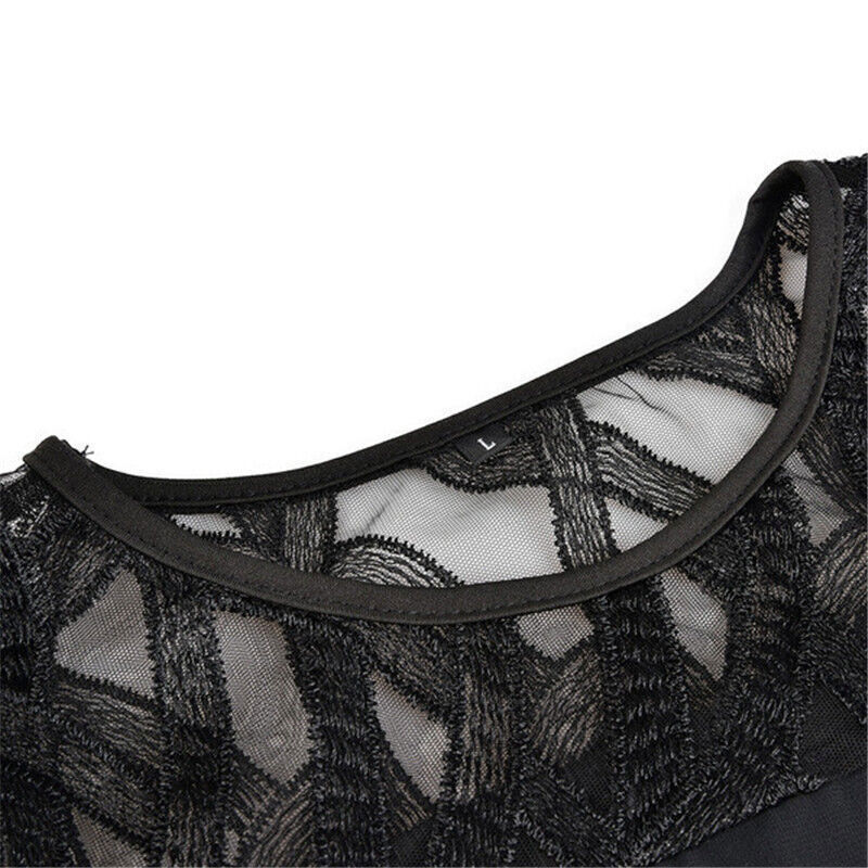 Allegra | Abito Midi Elegante – Comfort, Stile & Maniche in Pizzo 4