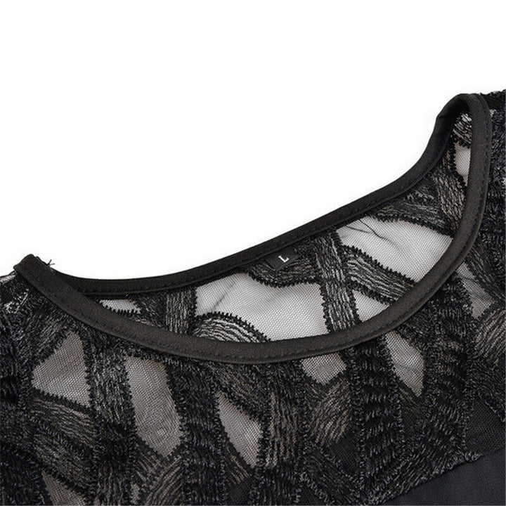 Allegra | Abito Midi Elegante – Comfort, Stile & Maniche in Pizzo 4