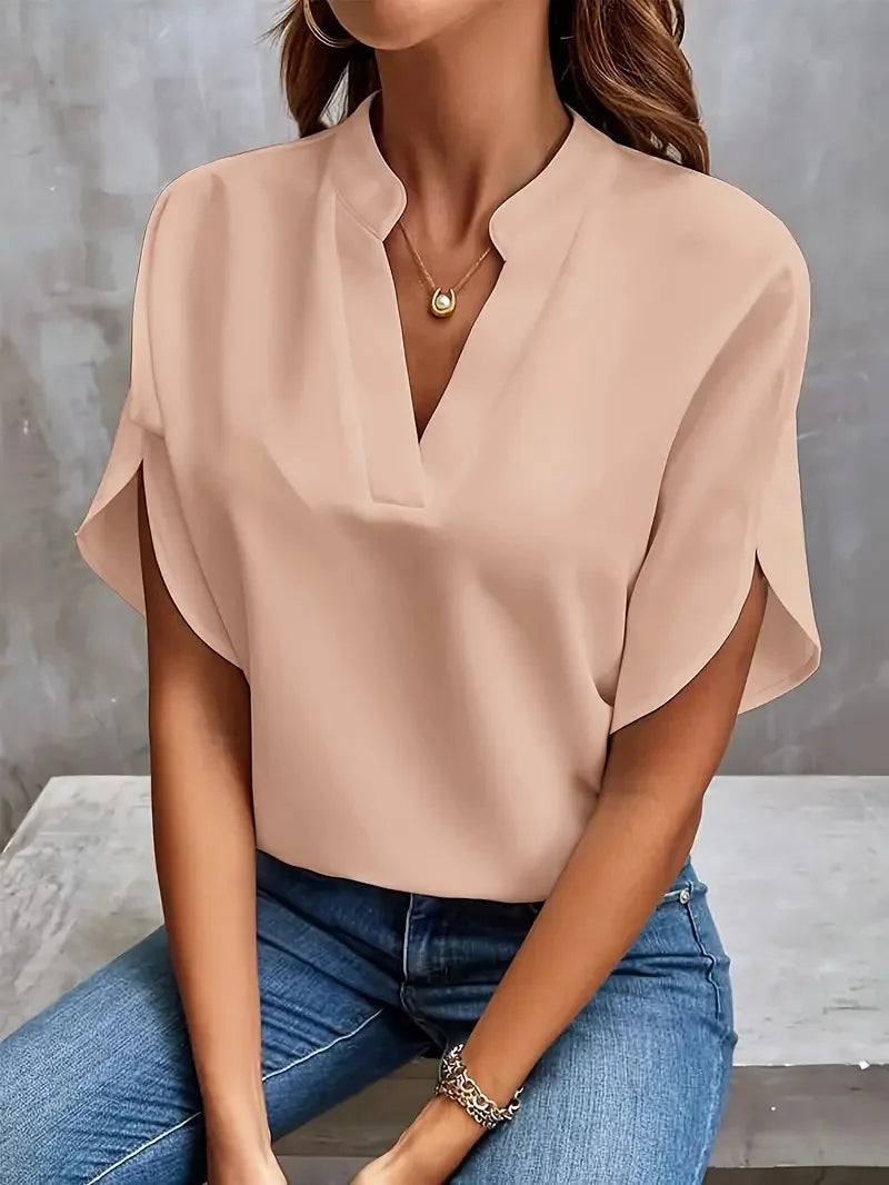 Allegra | Blusa Donna Elegante – Morbida, Con Scollo a V & Versatile 6