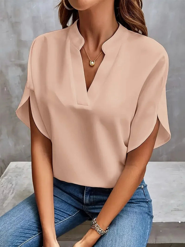 Allegra | Blusa Donna Elegante – Morbida, Con Scollo a V & Versatile 6