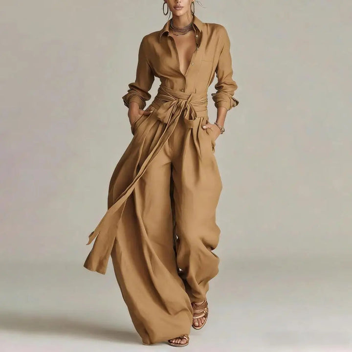 Allegra | Elegante e Comodo Set di Pantaloni a Gamba Larga 1
