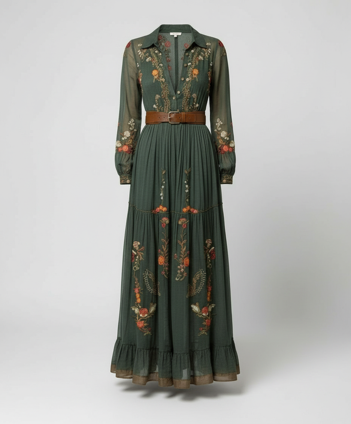 Allegra | Elegante e Fluido Maxi Abito da Donna in Stile Boho 1