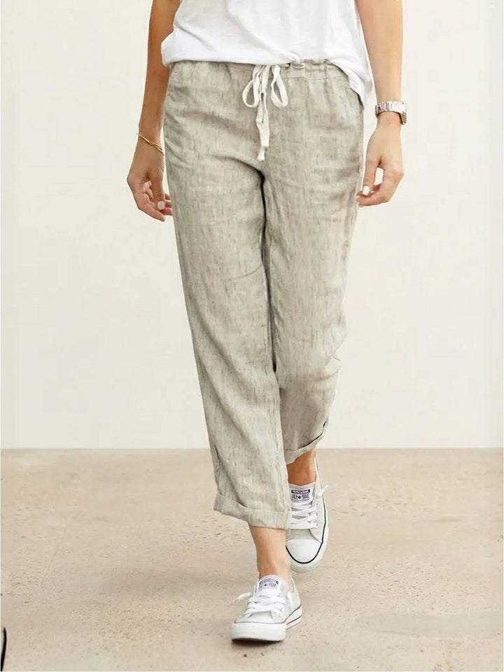 Allegra | Pantaloni Casual Eleganti con Coulisse per Donna 0