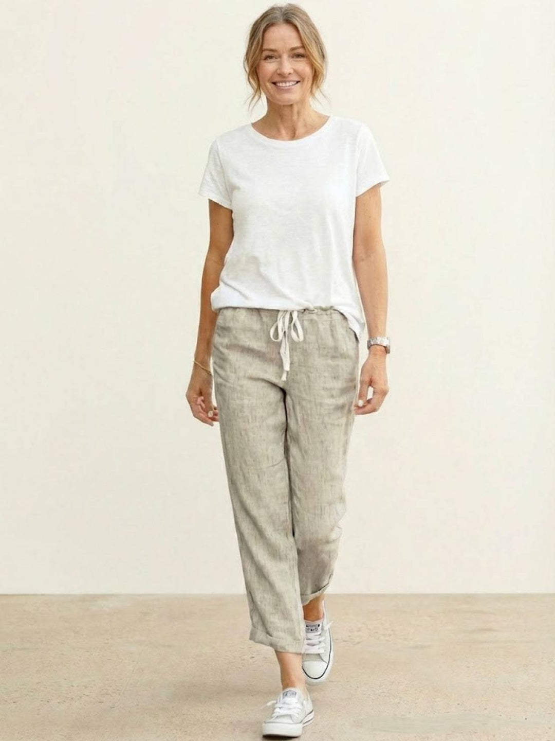 Allegra | Pantaloni Casual Eleganti con Coulisse per Donna 2