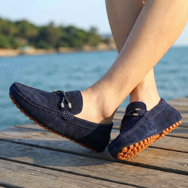 Alviero | Mocassino da Uomo Pelle Traspirante Casual Elegante 1