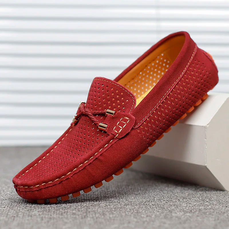 Alviero | Mocassino da Uomo Pelle Traspirante Casual Elegante 10