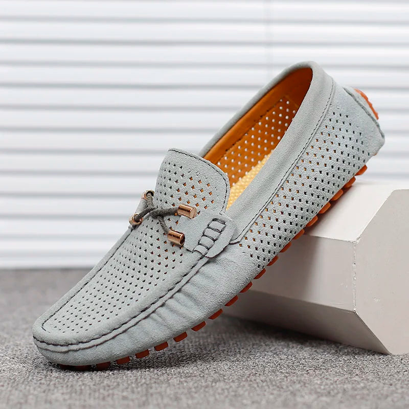 Alviero | Mocassino da Uomo Pelle Traspirante Casual Elegante 11