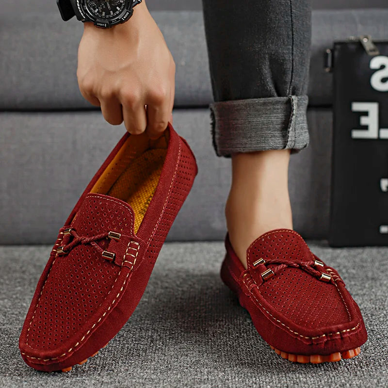 Alviero | Mocassino da Uomo Pelle Traspirante Casual Elegante 2