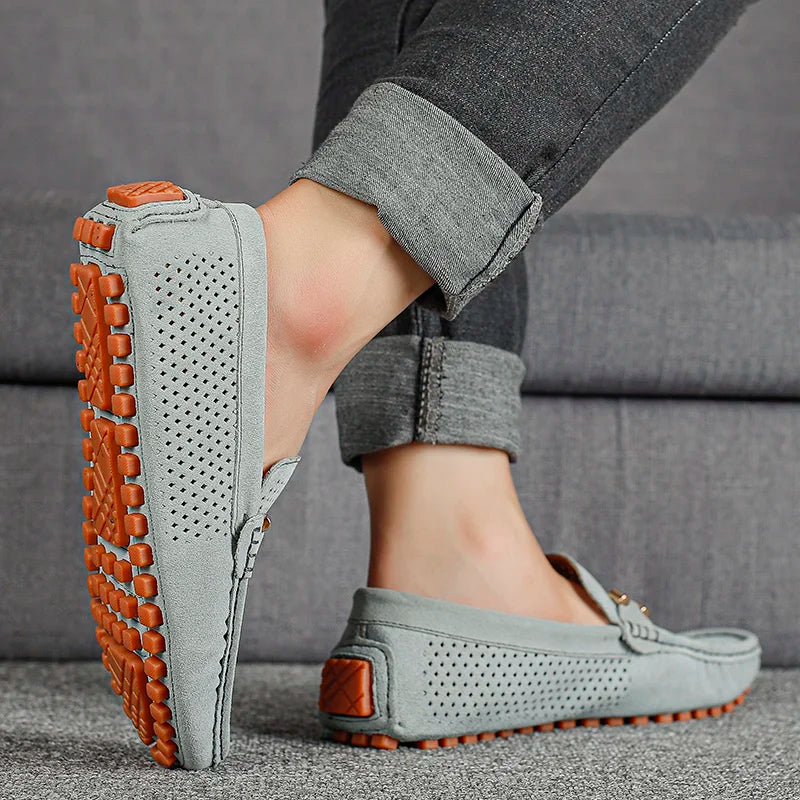 Alviero | Mocassino da Uomo Pelle Traspirante Casual Elegante 4