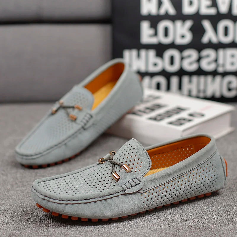 Alviero | Mocassino da Uomo Pelle Traspirante Casual Elegante 6