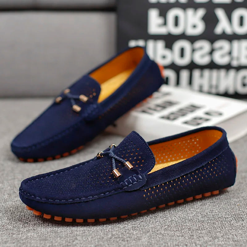 Alviero | Mocassino da Uomo Pelle Traspirante Casual Elegante 8