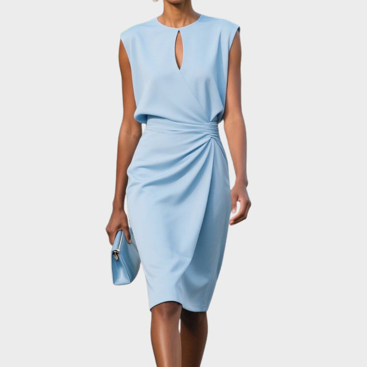 Amalia | Elegante e Leggero Abito Midi Senza Maniche 1