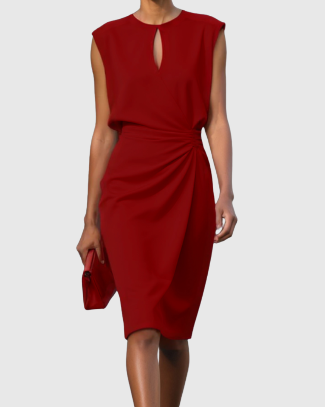 Amalia | Elegante e Leggero Abito Midi Senza Maniche 7