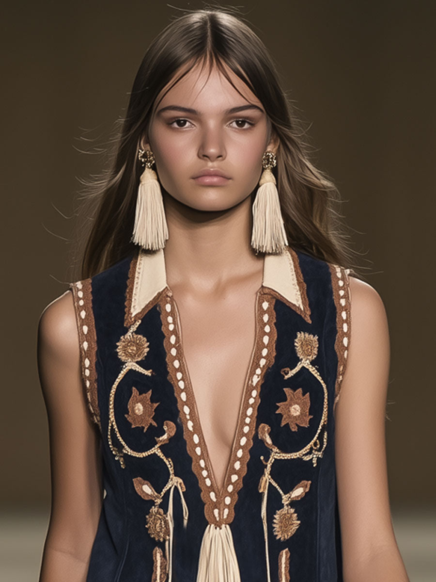 Amara | Leggero, Elegante &amp; Giocoso Miniabito da Donna in Stile Bohémien 3