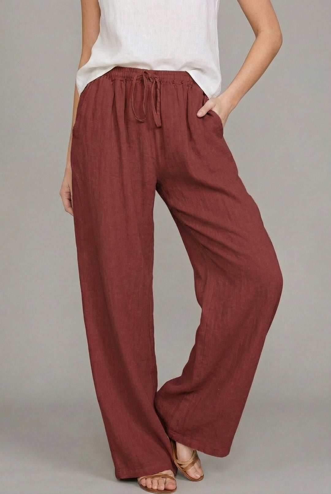 Amelia | Comodi e traspiranti pantaloni estivi a gamba larga 3