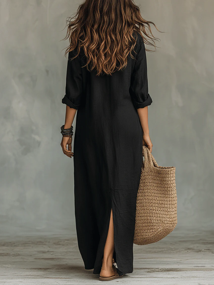 Amelie | Elegante e fluente abito lungo da donna 4