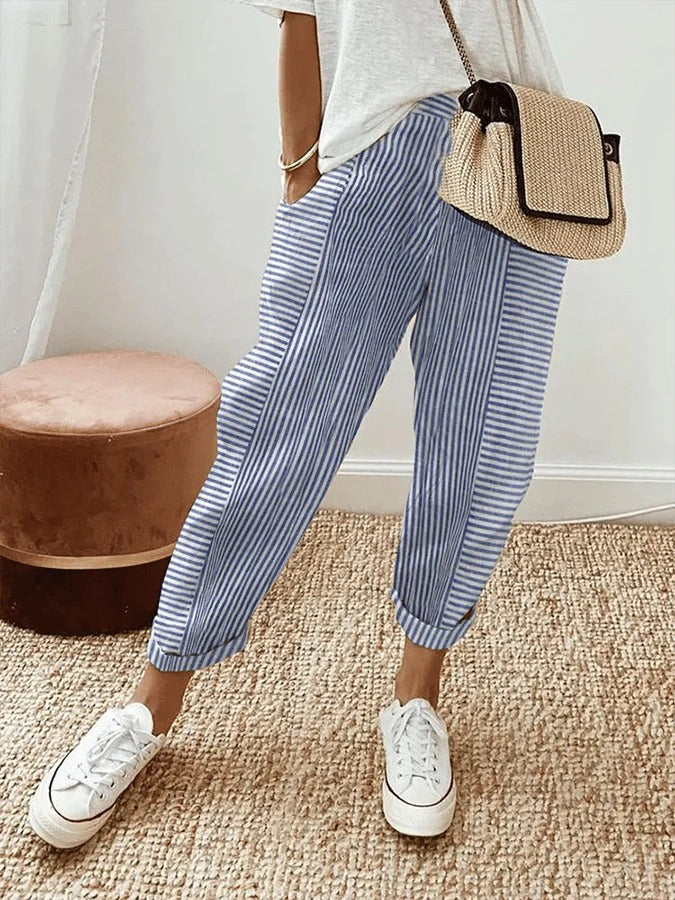 Amynelle | Leggeri e Versatili Pantaloni Casual 0