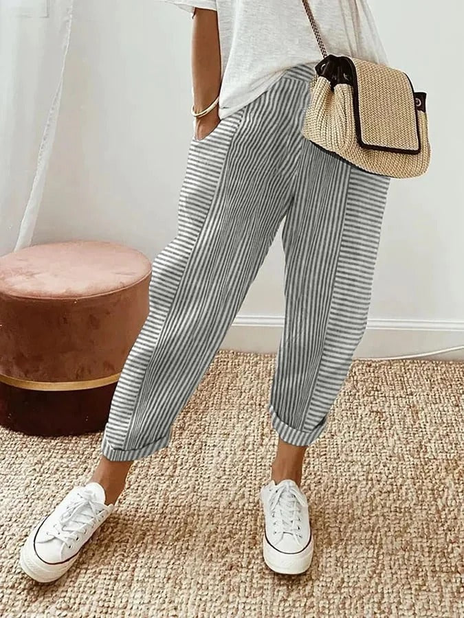Amynelle | Leggeri e Versatili Pantaloni Casual 3