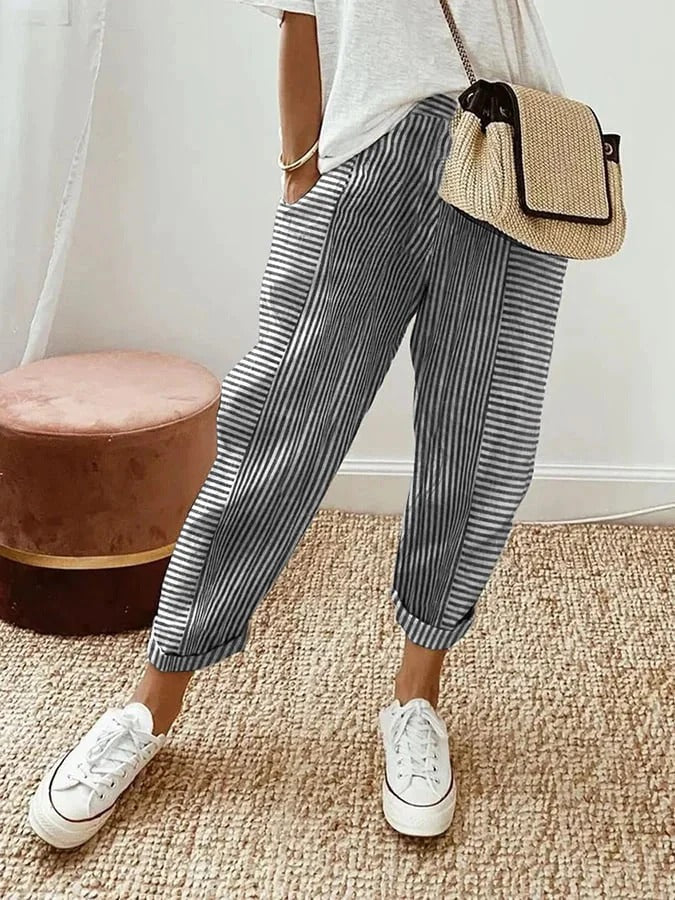 Amynelle | Leggeri e Versatili Pantaloni Casual 4