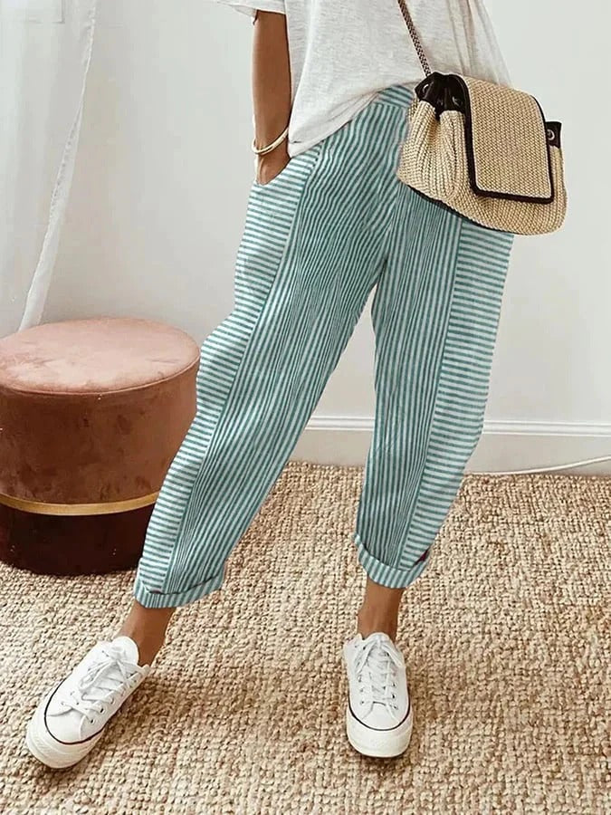Amynelle | Leggeri e Versatili Pantaloni Casual 5